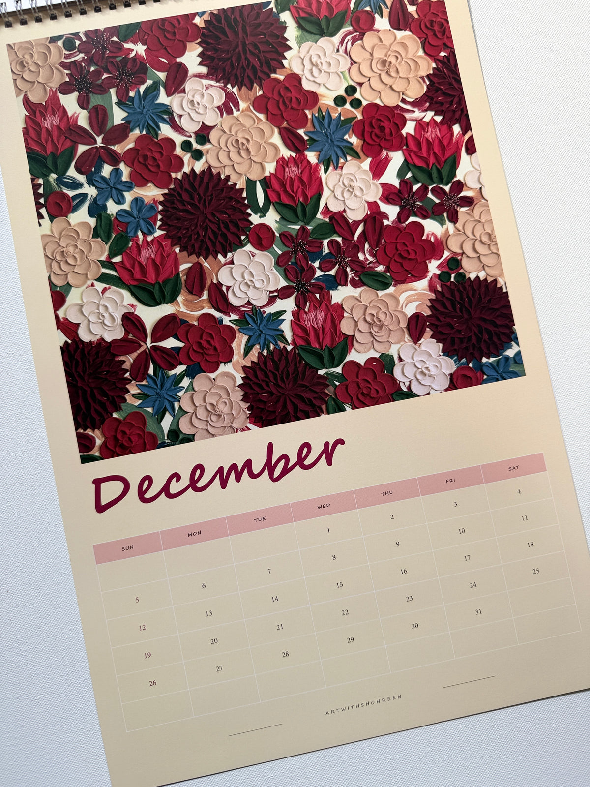2027 Art Calendar