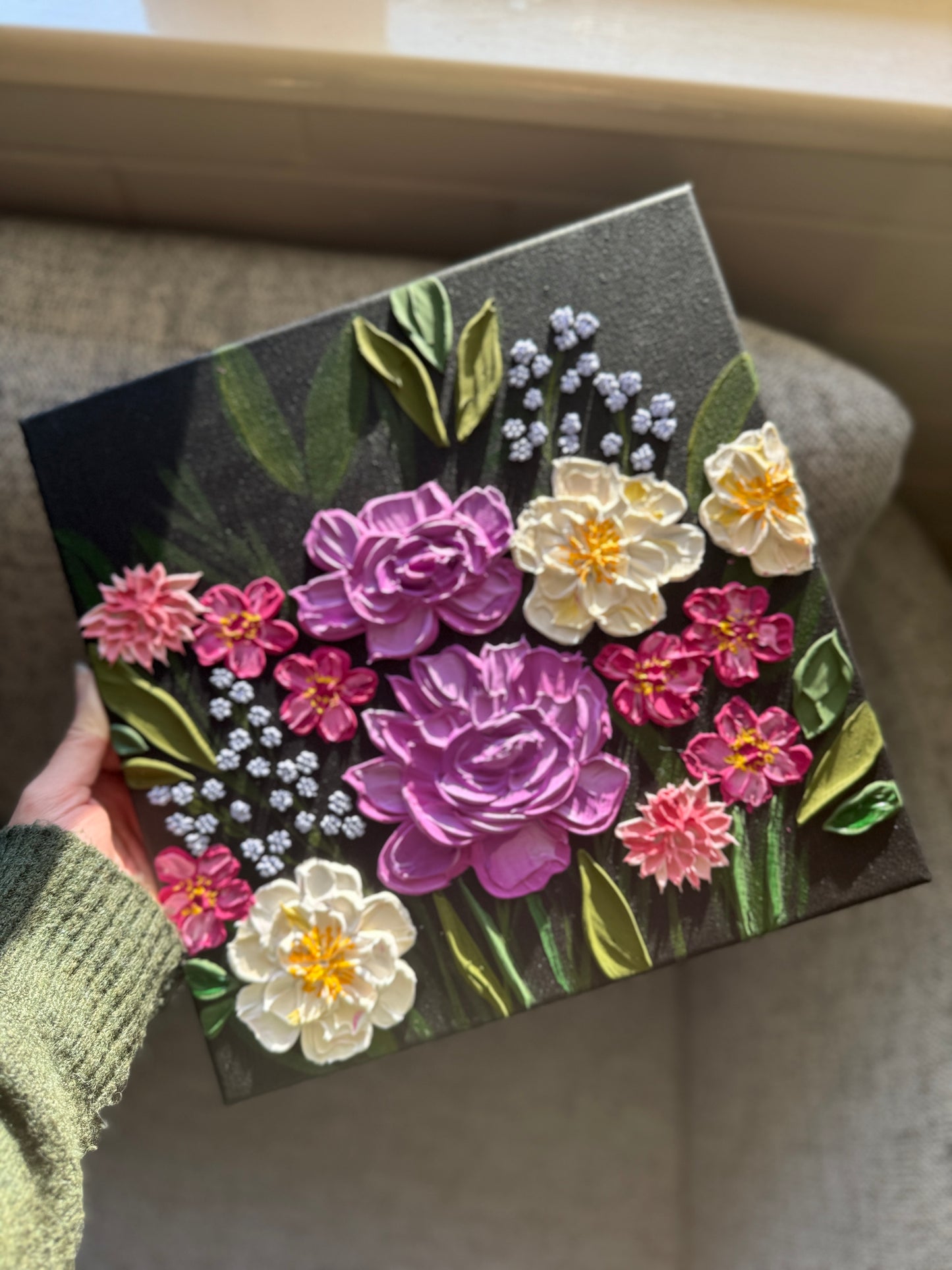 Custom 32x32 cm Framed Artwork