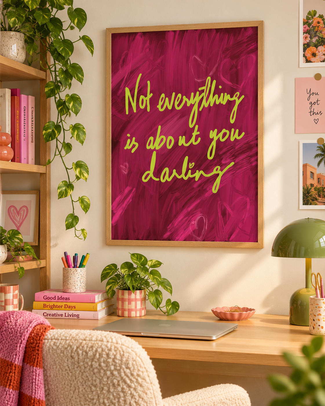Not everything is about you’ darling