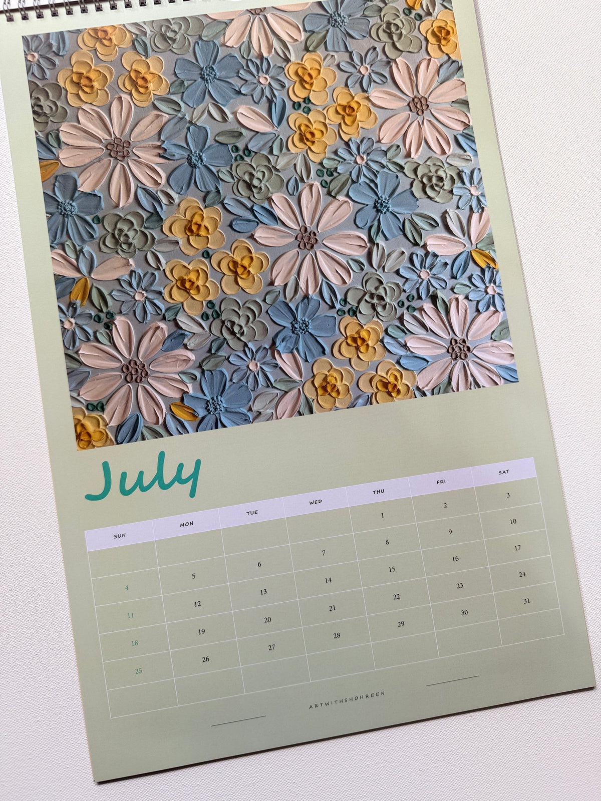 2027 Art Calendar