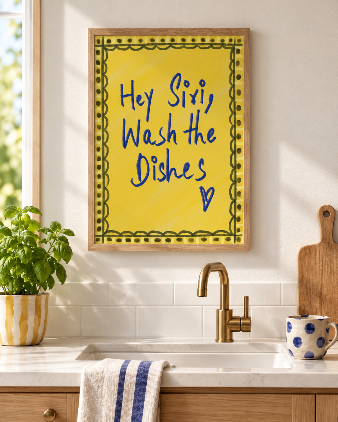 Siri, Wash the dishes