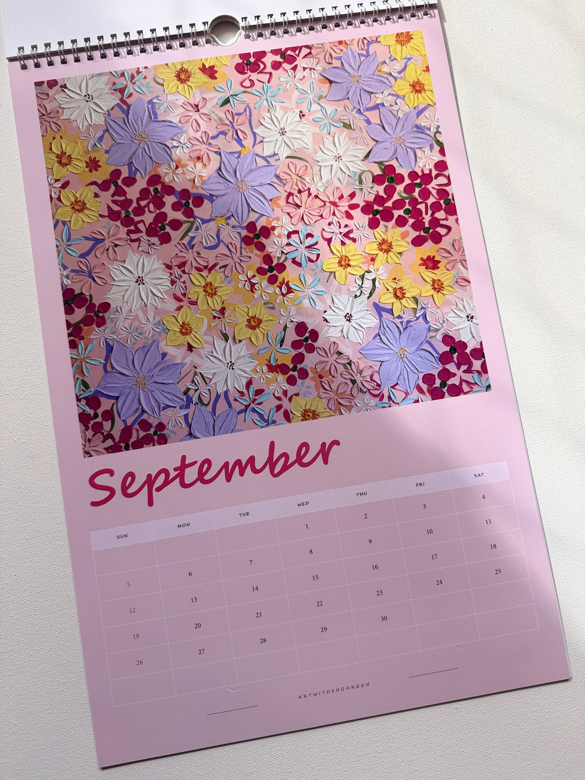 2027 Art Calendar