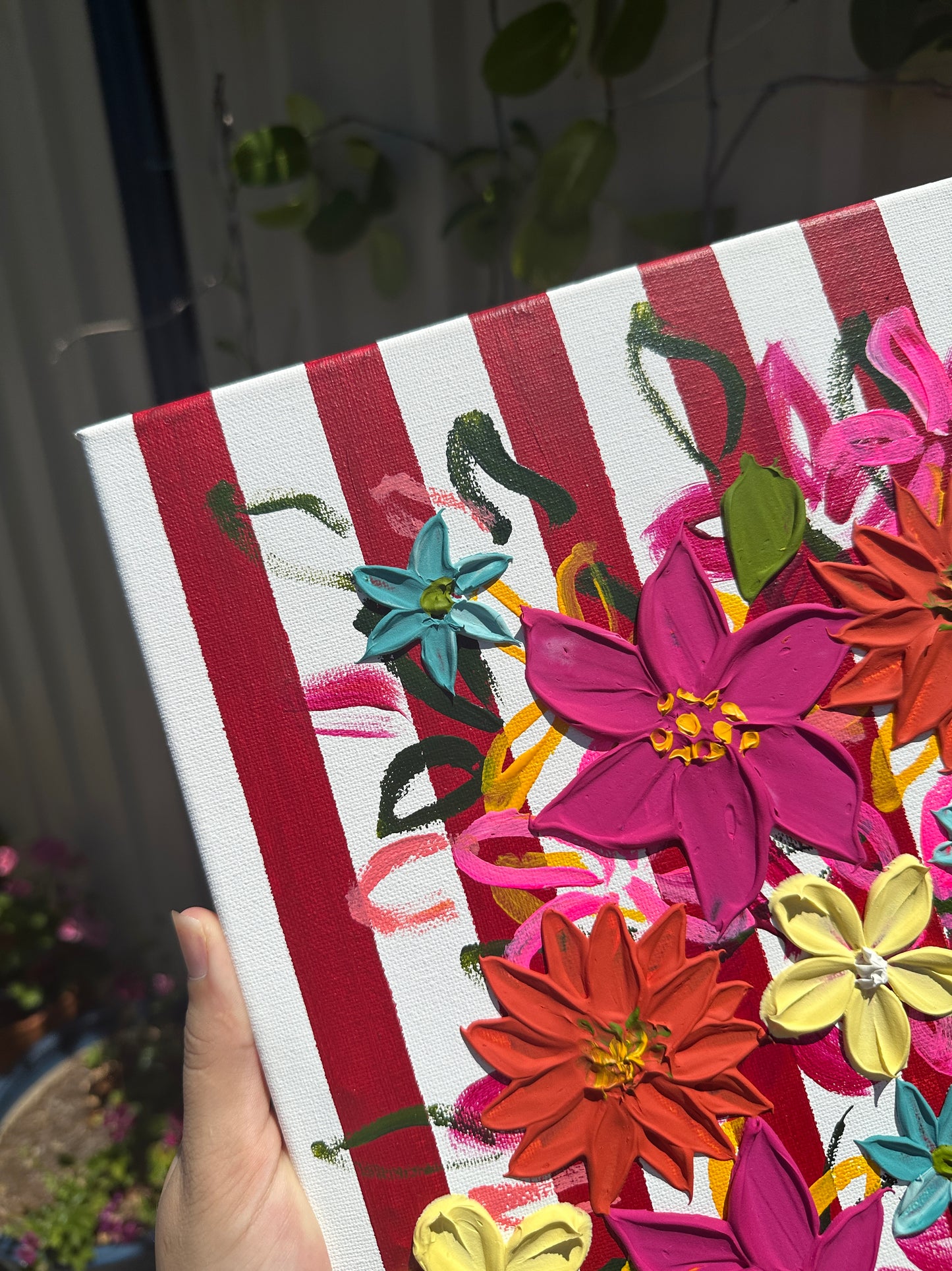 Stripes in Bloom