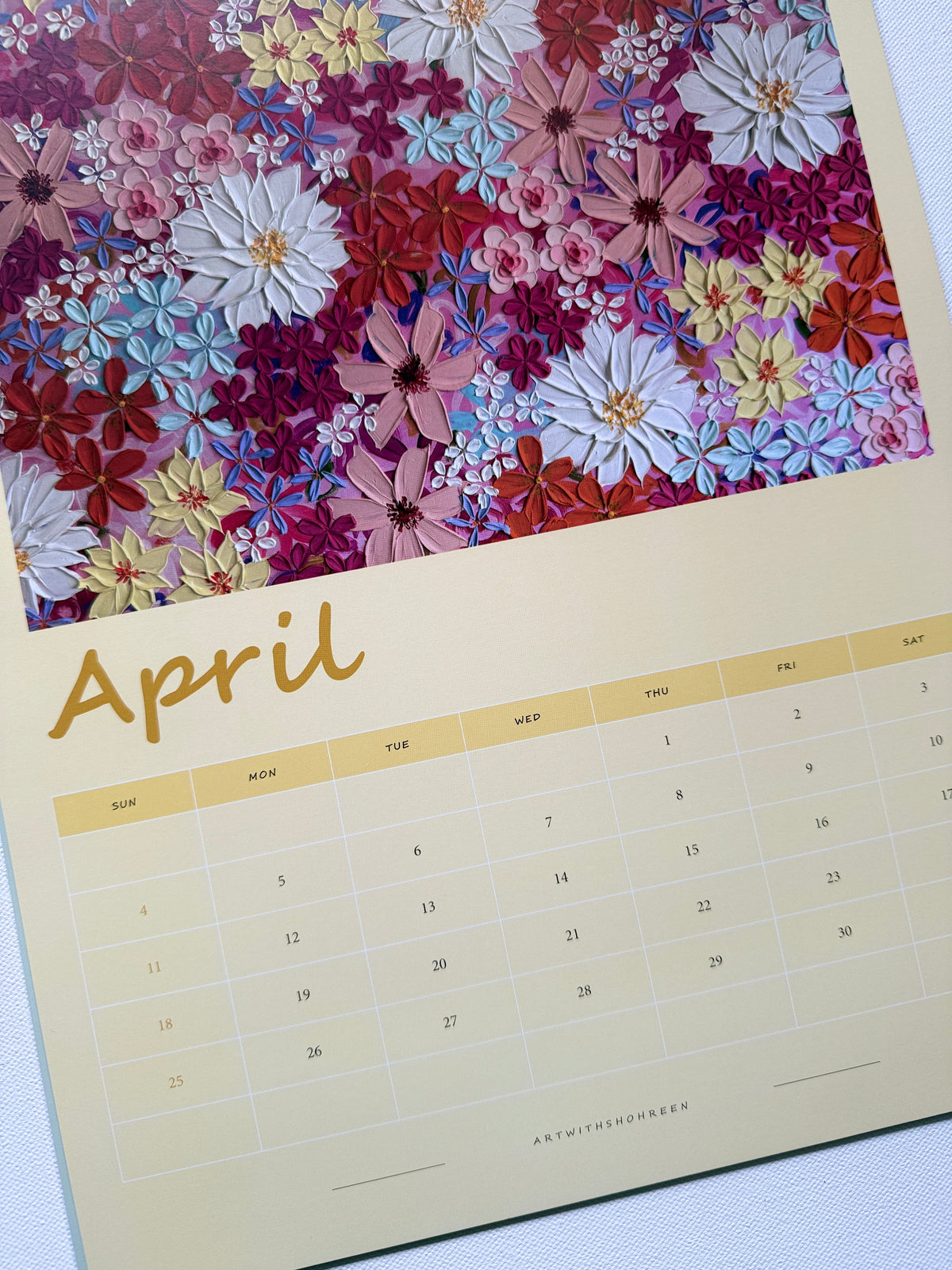 2027 Art Calendar