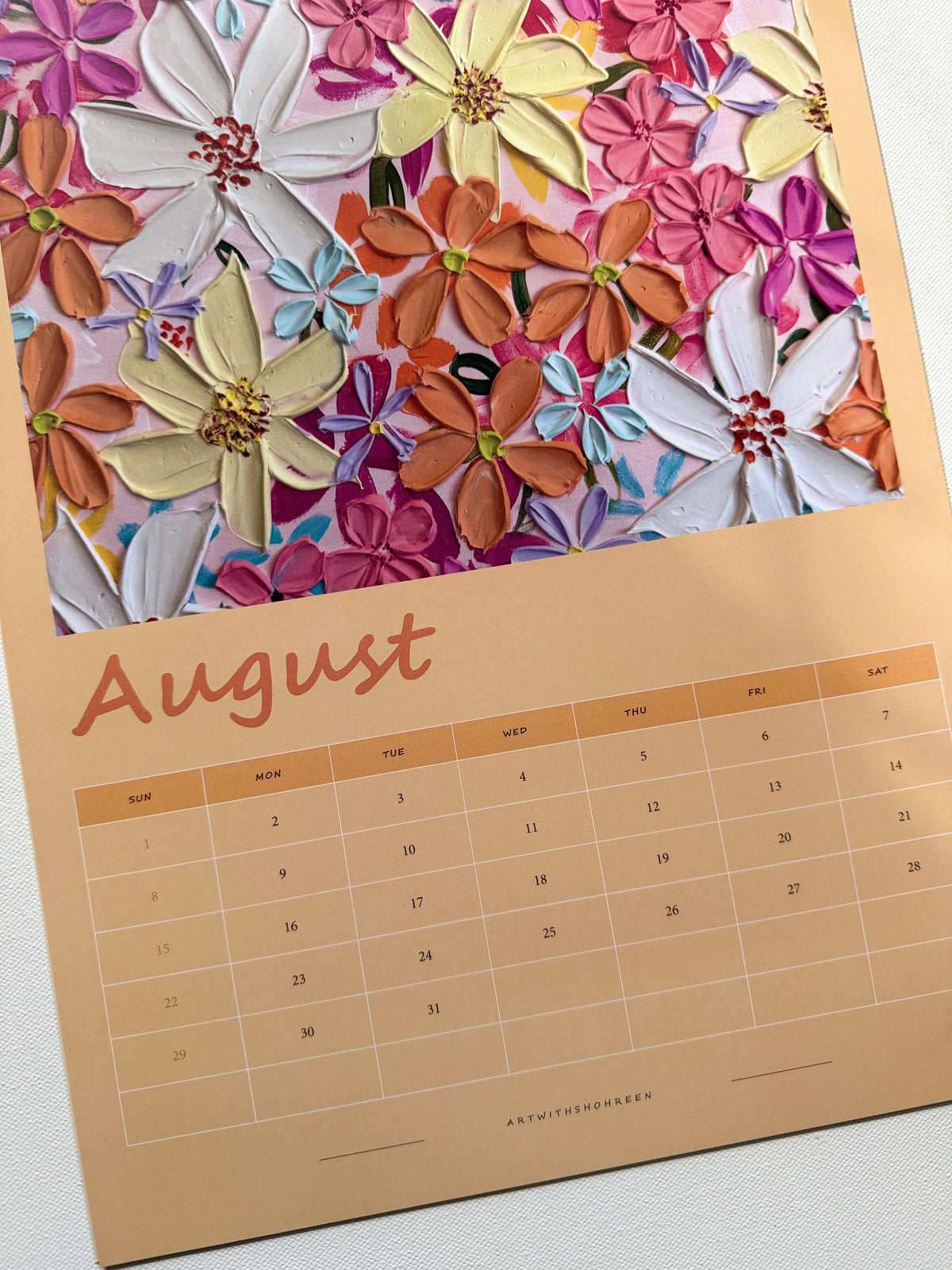 2027 Art Calendar