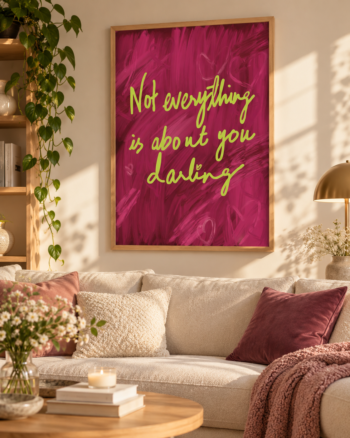 Not everything is about you’ darling