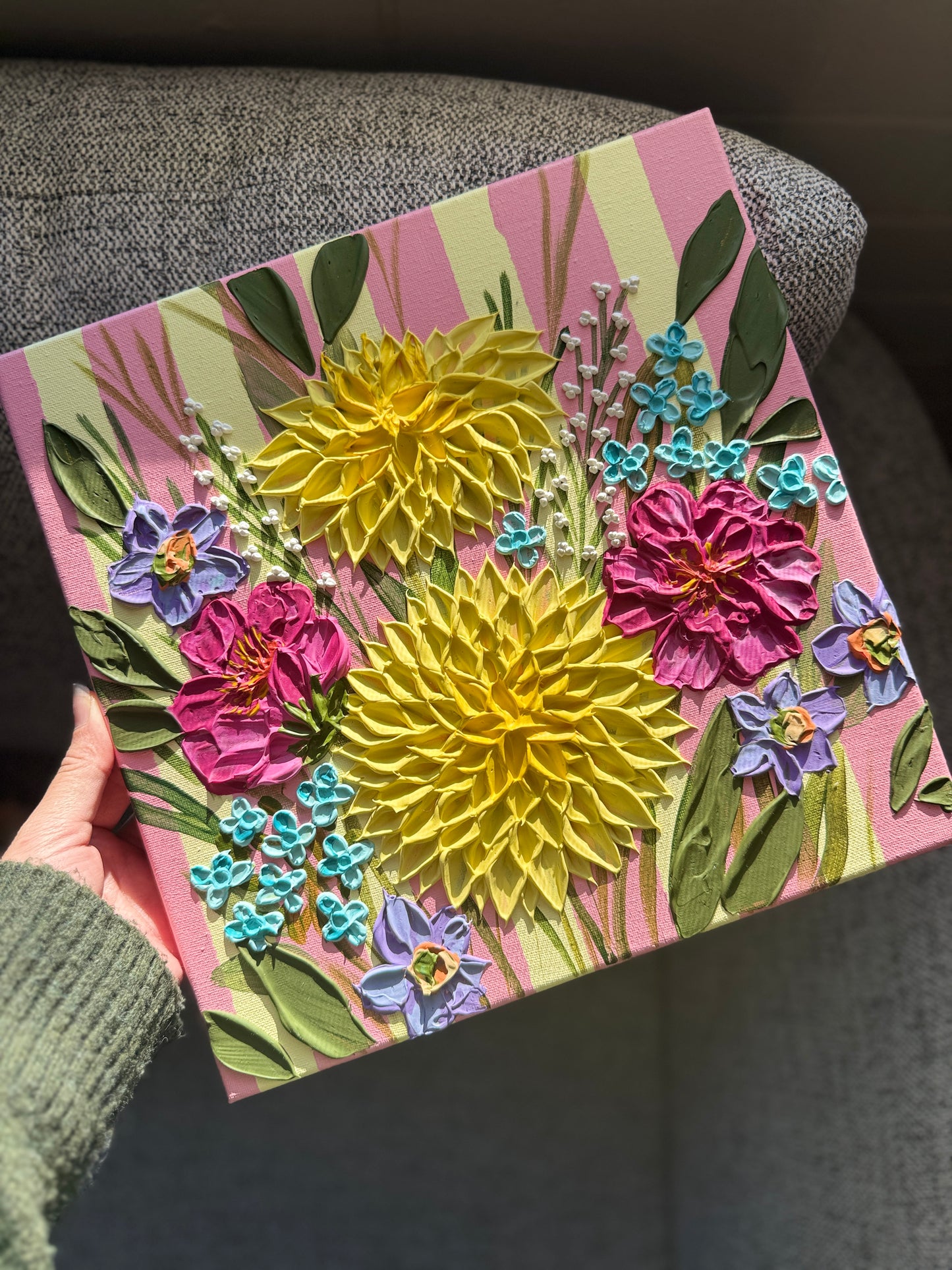 Custom 32x32 cm Framed Artwork